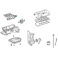 OEM Scion Intake Manifold Seal Diagram - 22271-21050