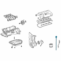 OEM Toyota Yaris Dipstick Diagram - 15301-21062