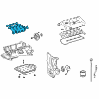 OEM Toyota Echo Intake Manifold Diagram - 17120-21020