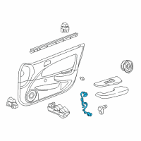 OEM 2000 Toyota Corolla Switch Diagram - 84903-12140