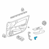 OEM Toyota Door Jamb Switch Diagram - 84231-08010