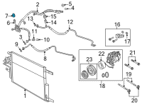 OEM 2021 Jeep Grand Cherokee L Cap-A/C Charge Valve Diagram - 68295589AA