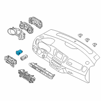 OEM 2019 Kia Sedona Switch Assembly-Trunk Lid Diagram - 93750A9000DAA