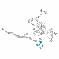 OEM 2015 Ford Fusion Oil Return Tube Diagram - DS7Z-6L092-A