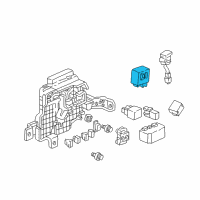 OEM Acura Relay Assembly, Main Diagram - 39400-SZ5-A01