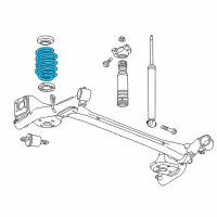 OEM 2014 Chevrolet Sonic Coil Spring Diagram - 42662750