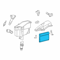 OEM 2014 Lexus GS350 Computer, Engine Con Diagram - 89661-30X42