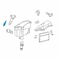 OEM Lexus Spark Plug Diagram - 90919-01276