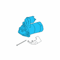 OEM Kia Borrego REMAN Starter Diagram - 361003C170RU