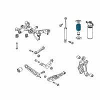 OEM Chevrolet Equinox Coil Spring Diagram - 84165208