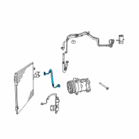 OEM Dodge Journey Line-A/C Discharge Diagram - 5058539AD