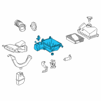 OEM 2017 Toyota Avalon Air Cleaner Body Diagram - 17701-0P070