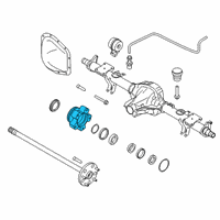 OEM Ford Transit-150 Rear Hub & Bearing Assembly Diagram - CK4Z-1A034-B