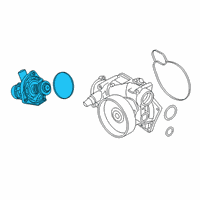 OEM BMW X5 Thermostat With Characterist Diagram - 11-53-8-685-978