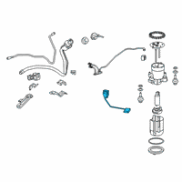 OEM 2018 Lexus RX350L Gage Assy, Fuel Sender Diagram - 83320-48100