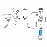 OEM 2020 Lexus RX350 Fuel Sub Tank No1 Diagram - 77131-48070