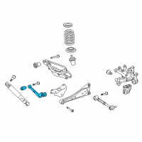 OEM 2009 Toyota RAV4 Upper Control Arm Diagram - 48790-42020