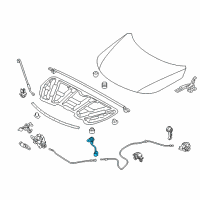 OEM 2013 Kia Sorento Switch Assembly-Hood Diagram - 938801U000