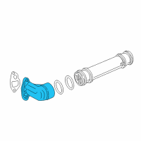 OEM 1999 Ford F-250 Super Duty Adapter Diagram - F81Z-6881-BA