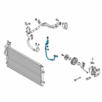 OEM 2019 Hyundai Kona Hose-Discharge Diagram - 97762-J9060