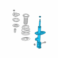 OEM 2019 Toyota RAV4 Strut Diagram - 48510-8Z375