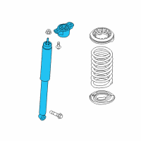 OEM 2012 Ford Focus Shock Assembly Diagram - BV6Z-18125-B