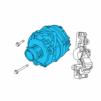 OEM 2014 Dodge Journey ALTERNATR-Engine Diagram - R4801490AA