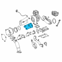 OEM 2017 GMC Sierra 2500 HD Heat Shield Diagram - 12680344