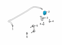 OEM Ford E-350 Super Duty Bushings Diagram - 8C2Z-5484-D