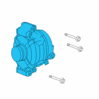 OEM Pontiac Solstice Alternator Diagram - 25948388