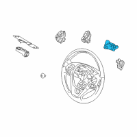 OEM Lincoln Paddle Switch Diagram - DE9Z-3F885-AA