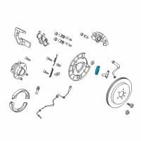 OEM 2012 Ford Expedition Boot Diagram - 7L1Z-2A713-A