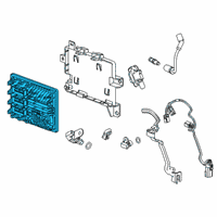 OEM 2018 Chevrolet Corvette ECM Diagram - 12692069