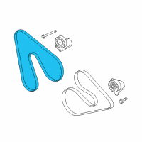 OEM Ford Transit-150 AC Belt Diagram - DK4Z-8620-B