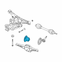 OEM 2016 Dodge Viper DIFFERNTL-Differential Diagram - 5038236AF