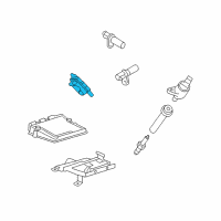 OEM Ford Five Hundred Control Module Diagram - 6F9Z-9D370-AA