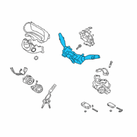 OEM 2020 Kia Forte Switch Assembly-MULTIFUN Diagram - 93400M6500