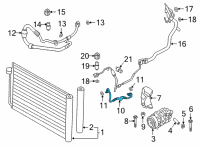 OEM 2021 BMW M850i xDrive Gran Coupe PRESSURE HOSE ASSY COMPRESSO Diagram - 64-53-9-860-608