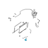 OEM 2005 Nissan Frontier Hose-Radiator, Lower Diagram - 21503-EA000