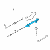 OEM Infiniti M37 Housing&Cylinder Power Steering Diagram - 49311-1MA2A