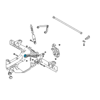 OEM Dodge BUSHING-Lower Control Arm Diagram - 52110063AA