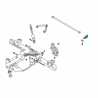 OEM 2003 Dodge Ram 1500 Bracket-TORSION Bar Diagram - 52106701AB