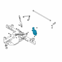 OEM 2002 Dodge Ram 1500 Steering Knuckle Diagram - 52106552AB