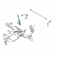 OEM 2004 Dodge Ram 1500 ABSORBER Pkg-Suspension Diagram - 5073263AC