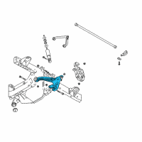 OEM 2002 Dodge Ram 1500 Lower Control Arm Diagram - 52106561AE