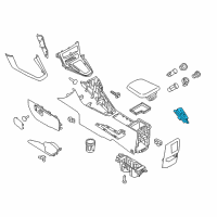 OEM 2015 Ford Focus Start Button Diagram - F1EZ-11500-B