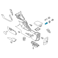 OEM 2022 Ford Transit Connect Socket Diagram - F1EZ-15055-A