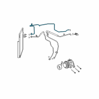 OEM 2013 Ram 3500 Line-A/C Liquid Diagram - 68092244AB