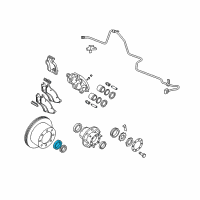 OEM Dodge Seal-Wheel Bearing Diagram - 5086773AC