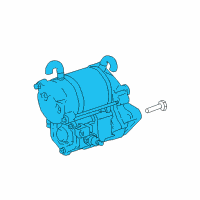 OEM 2001 Lexus LX470 Reman Starter Assembly Diagram - 28100-50100-84